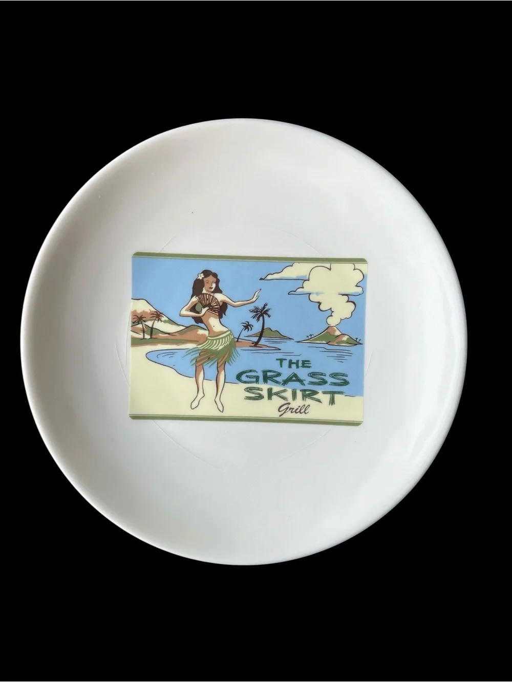 90s Y2K Pottery Barn Aloha Girls Salad / App Plates 8
